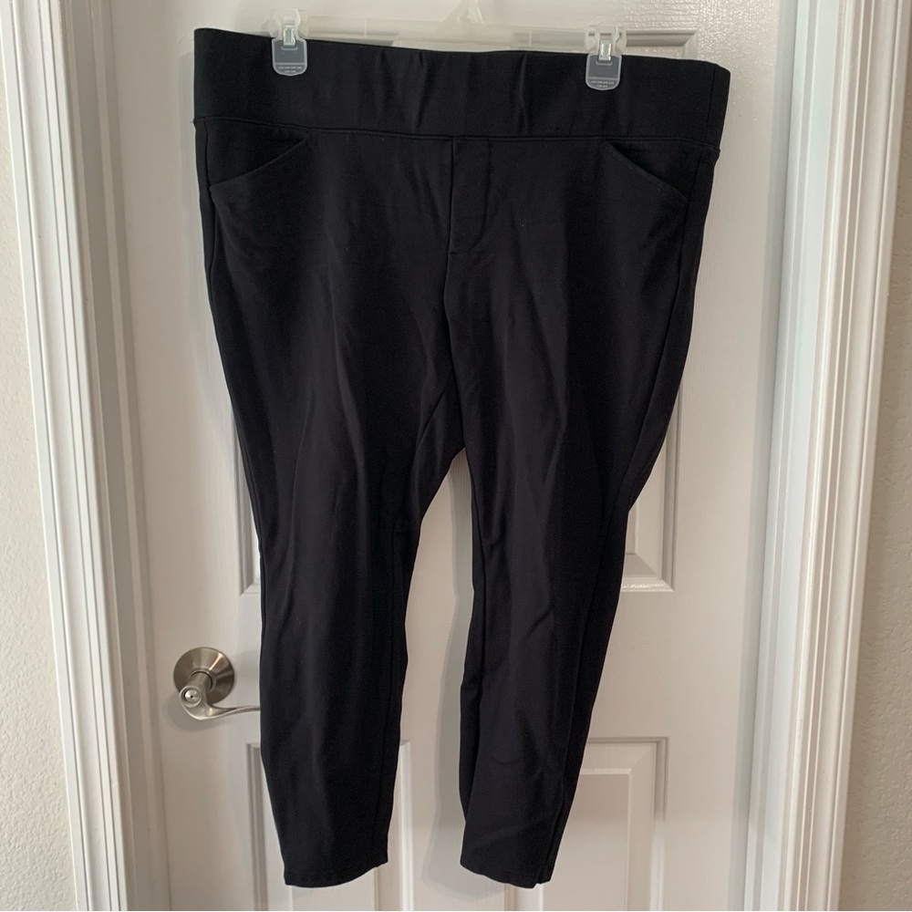 Pocket Pixie Skinny Studio Luxe Ponte High-Rise Pant Size 3R